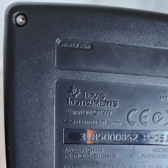 TEXAS INSTRUMENTS TI-83 Plus 1999 - Picture 6 of 6